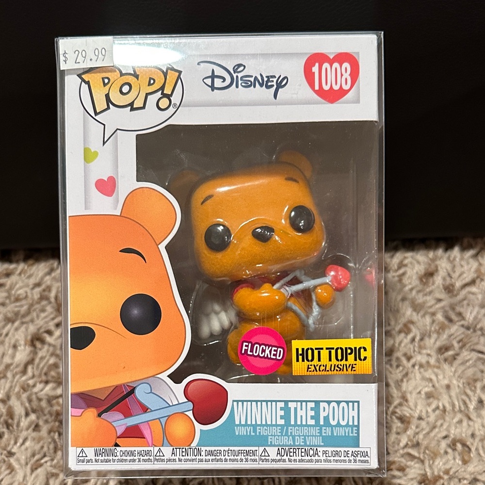 Disney Winnie the Pooh Funko pop Figure - Orange and Red